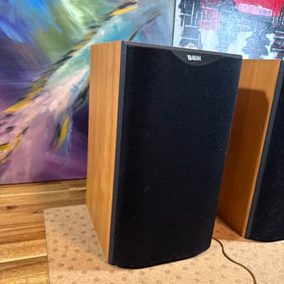 bowers wilkins Bookshelf speakers DM601 S2 Made In England Cherry Audiophile B&W image 4
