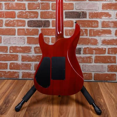 Jackson USA Custom Shop Soloist Archtop Flame Maple Top Transparent Amber 1989 w/OHSC image 8