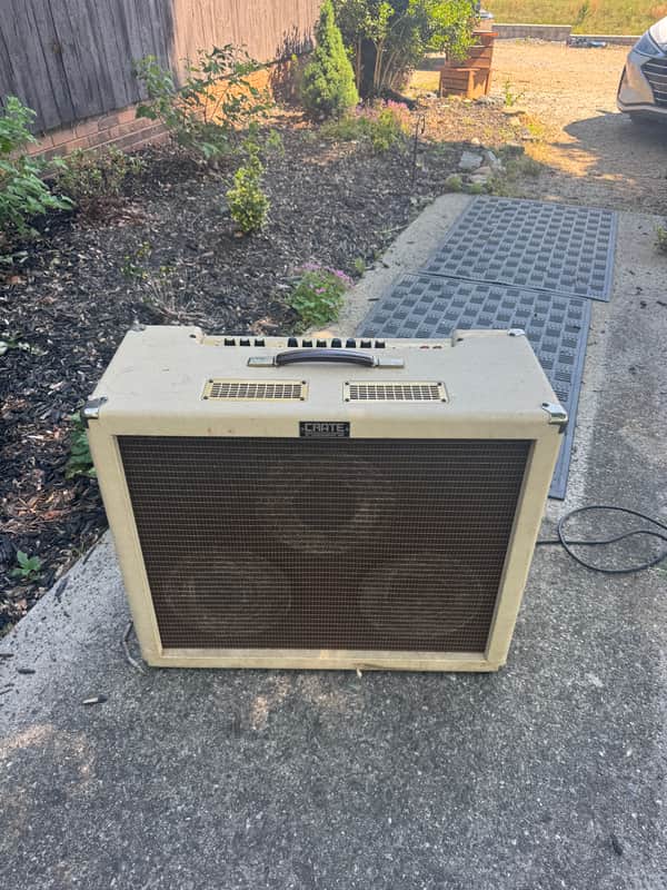 Crate vintage club 50 VC5310 3x10 combo amp Tweed image 1