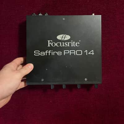 Focusrite Saffire Pro 14 Firewire Audio Interface 2000s - Black image 2