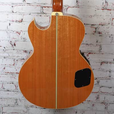 Washburn - AB-20 Electric Acoustic Bass Guitar - Natural - w/HSC - x3172 - USED image 7