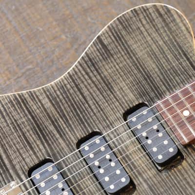 2004 Tom Anderson Cobra T Electric Guitar Trans Black + COA OHSC image 8