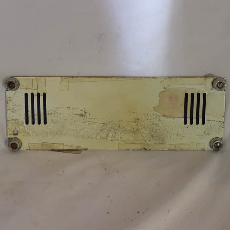 Accordion Part - Beige Italian Accordion Back Plate & Feet 13" x 4.50" image 1