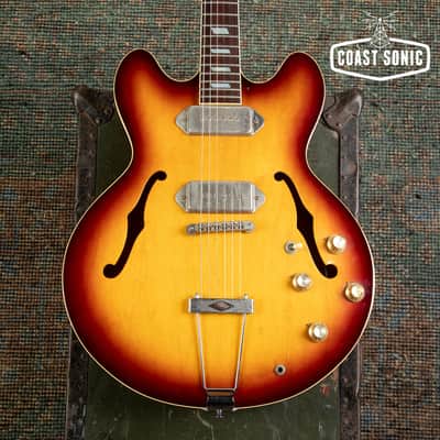 1992 Epiphone Casino Natural Pre-Elitist made in Japan image 4