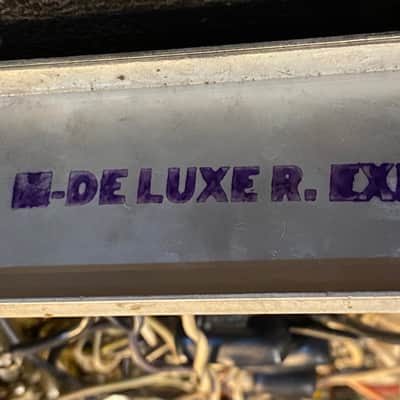 Fender Deluxe Reverb 1979 - Silver Face - Voltage 117-220 European Model image 13