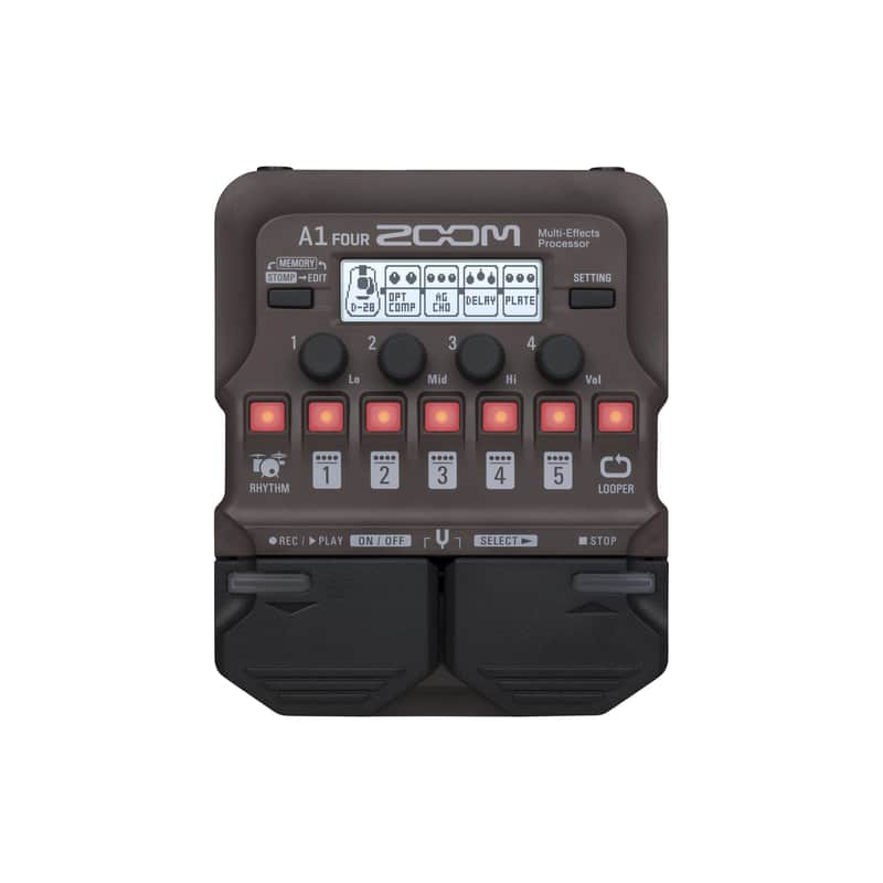 Zoom A1 FOUR Acoustic Multi-Effects Processor image 1