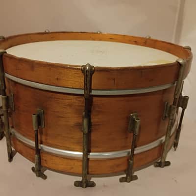 S.C. Adams The Thomas Separate Tension Snare Drum Peoria IL 1912 image 7
