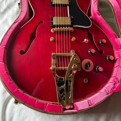 Gibson Custom Shop Murphy Lab Back To The Future '55 ES-345 "Reissue" Light Aged 2025 - Cherry Red image 5