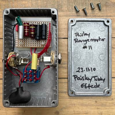 Paisley Tubby Effects - Rangemaster - Treble Booster 2010 - Limited Boutique Guitar Pedal image 8