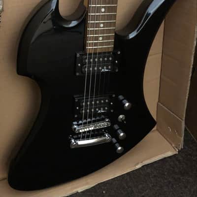 B.C. Rich Platinum Series Mockingbird 2002 - Gloss Black - Korea image 10