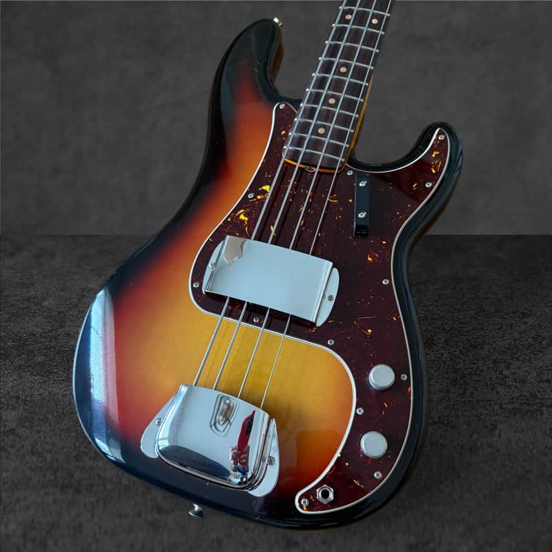 2026 Fender James Jamerson 1962 Precision Bass, Rosewood Fingerboard, 3-Tone Sunburst image 1