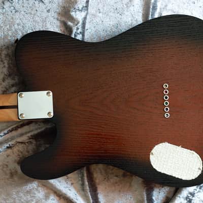 GB Liuteria Traditional Tele maple pink and purple resin image 5