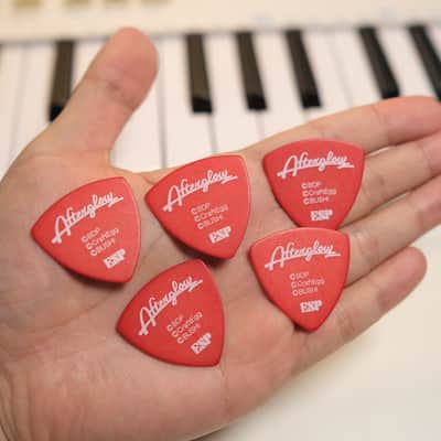 ESP x BanG Dream! Afterglow Guitar Pick Set 5pcs Made in Japan image 2