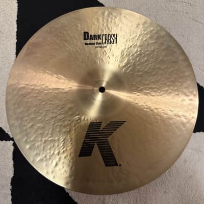 Zildjian 16" K Custom Dark Crash Cymbal 1995 - Present - Traditional image 1