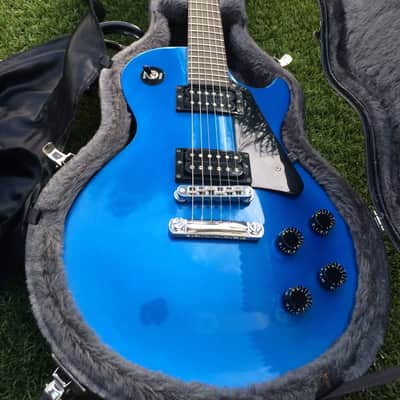 Limited Edition 2002 Les Paul Studio in Lake Placid Blue - no-dot ebony board image 1