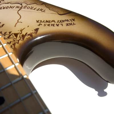 Game of Thrones Map - Kramer Guitar - Custom Restoration image 7