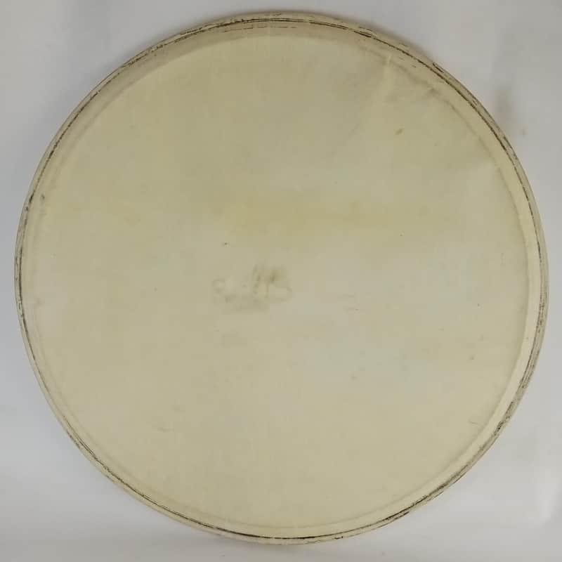 *Ludwig 22 Bass Drum Calf Skin Head USA Batter/Resonant Vintage 50s USA image 1