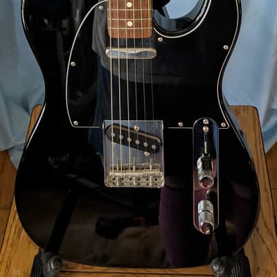 Fender MIJ Traditional '70s Telecaster Ash with Rosewood Fretboard 2017 - 2020 Black w/case image 7