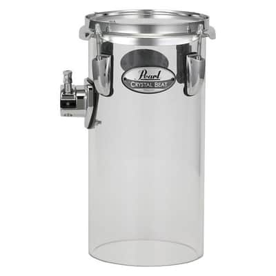 Pearl 6"x12" Crystal Beat Ultra Clear Acrylic Rocket Tom Drum $110.00 image 1