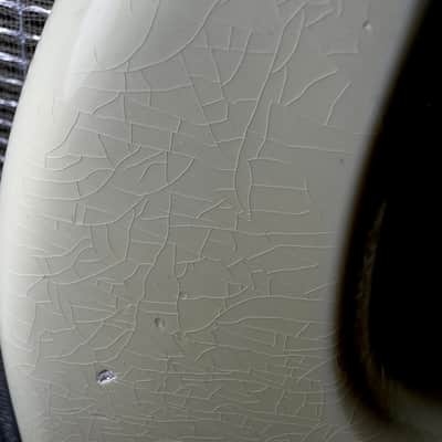Relic Fender Stratocaster Body Alder Vintage Aged Olympic White 60s Nitrocellulose!😍 image 18