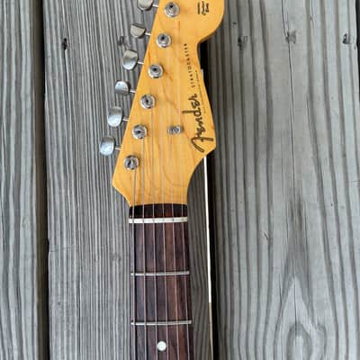 Fender ST-62QM  Stratocaster Reissue MIJ Japan, transparent Blue quilted top rosewood image 4
