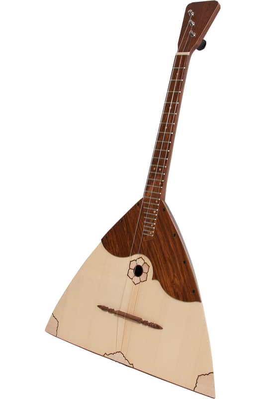 Roosebeck BLLPDR Deluxe Prima Balalaika Sheesham/Walnut Stave Body with Gig Bag image 1