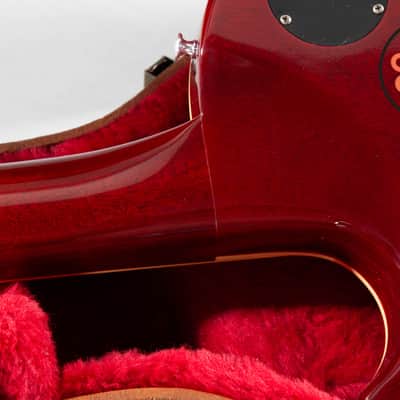2015 Gibson Custom Shop Alex Lifeson Les Paul Axcess Royal Crimson Piezo Floyd Rose w/ COA + Gibson HSC image 10