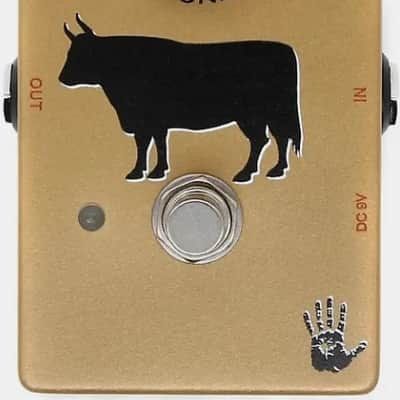 Mojo Hand FX Sacred Cow Professional Gold Overdrive Electric Guitar Effect Pedal image 1