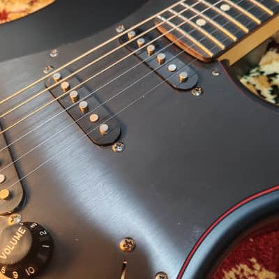 2025 Fender Japan Limited Hybrid II Stratocaster Noir Satin Black - Alder Body - Flagship Tokyo Exclusive - MIJ JD25 image 9