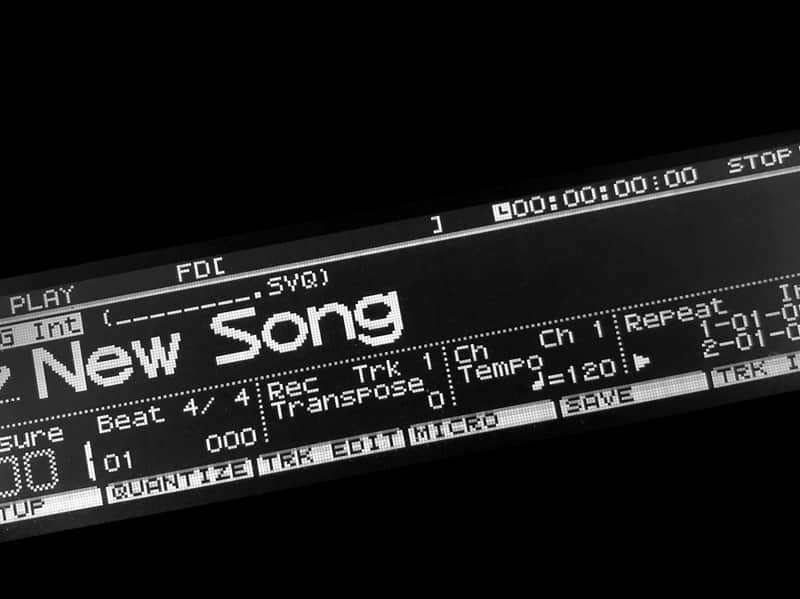 Graphic Display Upgrade - Roland MC-80 MC-80 EX Custom (Negative) Black LED Graphic Display ! image 1