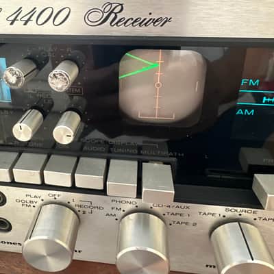 Marantz Model 4400 50-Watt Quadraphonic Solid-State Receiver 1974 - 1978 - Silver with Wood Case image 13