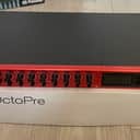Focusrite Clarett OctoPre 8-Channel Mic Preamp with ADAT I/O 2017 - Present - Red