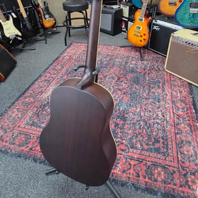 Gretsch Jim Dandy Dreadnought - Deep Cherry Burst image 3