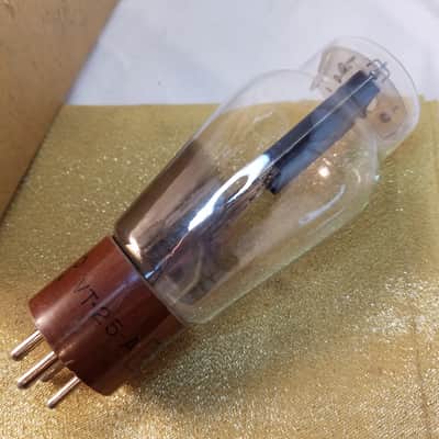 Sylvania etc. VT-25A Antique tNOS AT1000 TESTED Vacuum Tube military Type 10 Power Triode 1925-1935 image 8