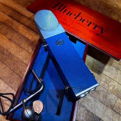 Blue Blueberry Microphone - In Box w/Shockmount - Mint! image 1