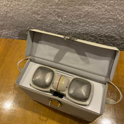 Grundig GDSM 202 Stereo Dynamic Microphone 1960s - White image 2