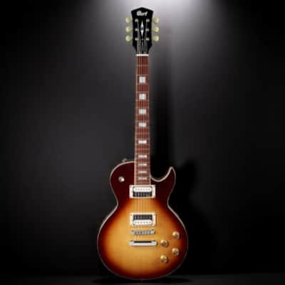 Cort Elevate Your Sound: Cort CR300ATB Electric Guitar with EMG Pickups, Aged Vintage Burst Excellence imagen 3