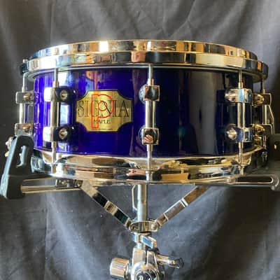 Premier - 5x14" Signia Series Maple Snare Drum 1994–2000 - Purple Lacquer image 1