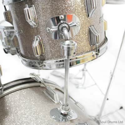 VINTAGE Rogers Holiday 1960's 4 Piece Drum Kit image 9