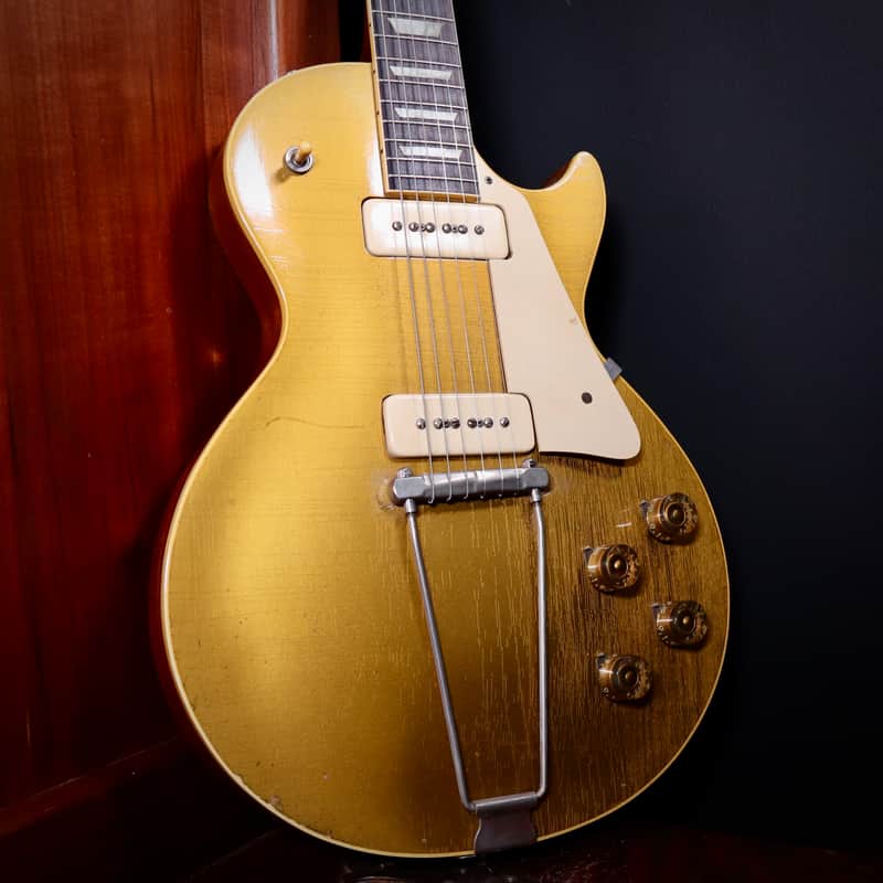 Gibson Les Paul with Trapeze Tailpiece Goldtop 1952 - 1953 | Reverb