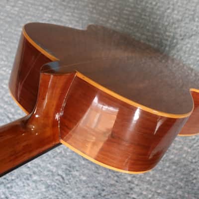 Vintage 1950-60s Geronimo Villafan La Michoacana Classical Flamenco Acoustic Guitar Made In Mexico Beautiful Design Lush Huge Tones Garrido Case image 13