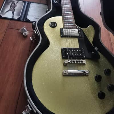Epiphone Tommy Thayer Signature"Spaceman" DEMO VIDEO (US Customers Tax included in shipping cost)  Les Paul Standard 2013 - Silver Flake image 1