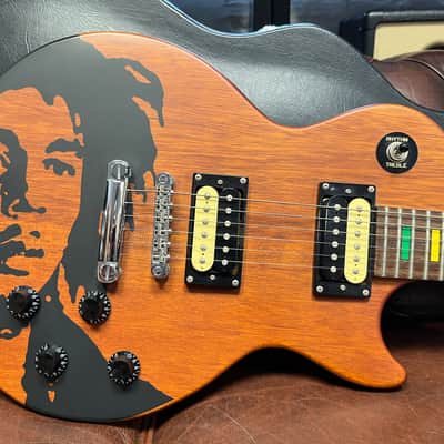 Epiphone Bob Marley Les Paul Special With Epiphone HSC MIK 2005 - Walnut image 15