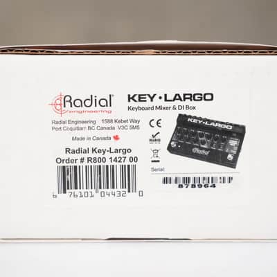 Radial Key Largo Performance Mixer for Keyboards w/ Box #59738 image 3