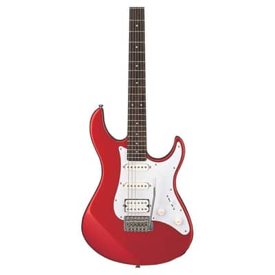 Yamaha Pacifica PAC012 Series Six-String, Right-Handed Electric Guitar with Mahogany Body and Vintage Vibrato (Metallic Red) image 6