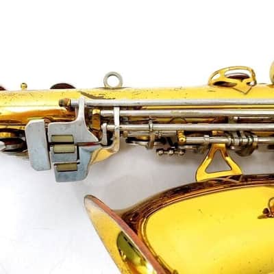 KING Cleveland Alto Saxophone, USA, Very Good Condition. Case/Neck/Mouthpiece image 8