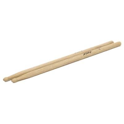 On-Stage HW7A Hickory 7A Wood Drum Sticks with Wood Tips, 1-Pair OnStage image 1