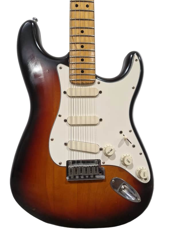 Fender Stratocaster Plus 1988 - Electric Guitar - Sunburst - Good w/ Hard Case