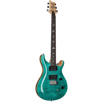 PRS Paul Reed Smith SE Custom 24-08 Electric Guitar (with Gig Bag), Turquoise image 6