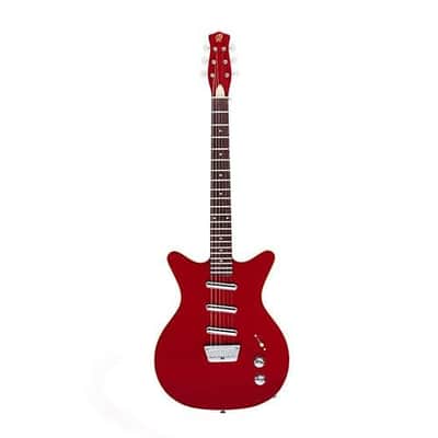 Danelectro 59 Triple Divine Electric Guitar - Red, New, Authorized Dealer image 2